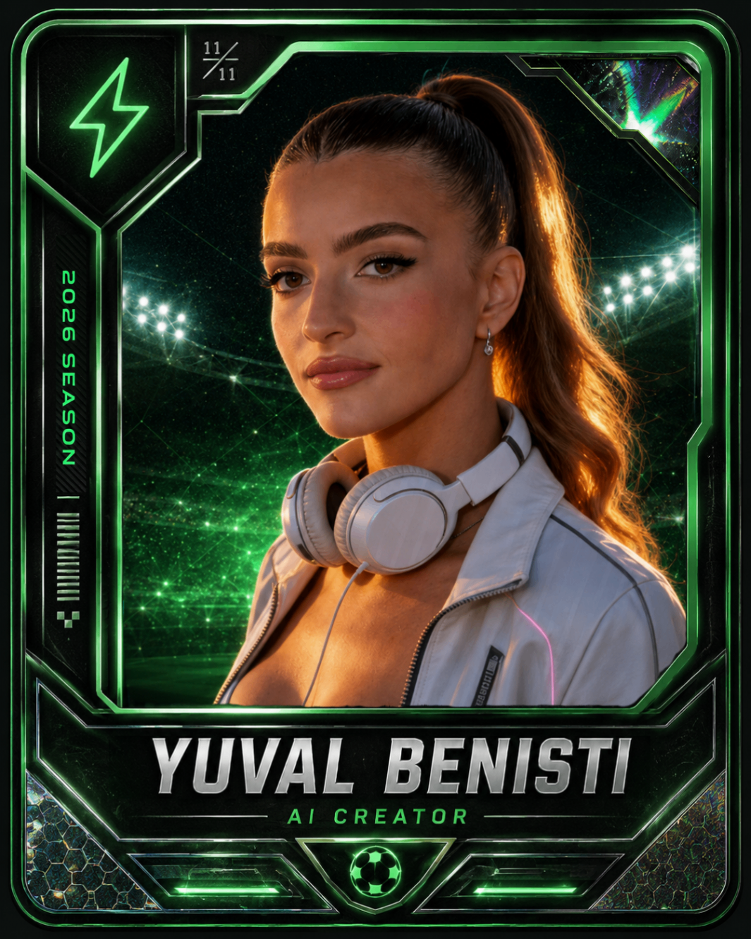 Yuval Benisti — AdArena AI Creator trading card